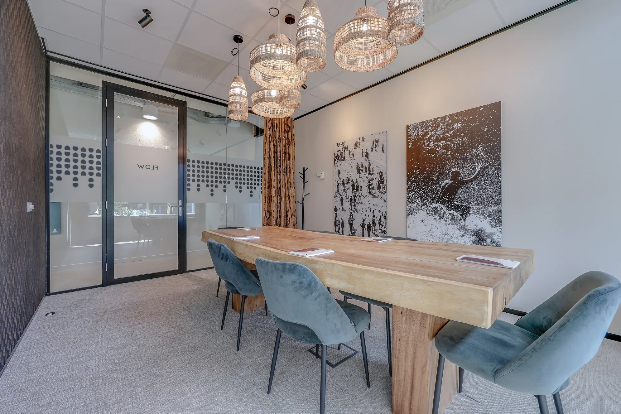 Meeting room at Tribes Amsterdam Zuidas FOZ